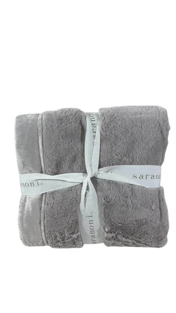 Saranoni Extra Large Lush Blanket, Feather