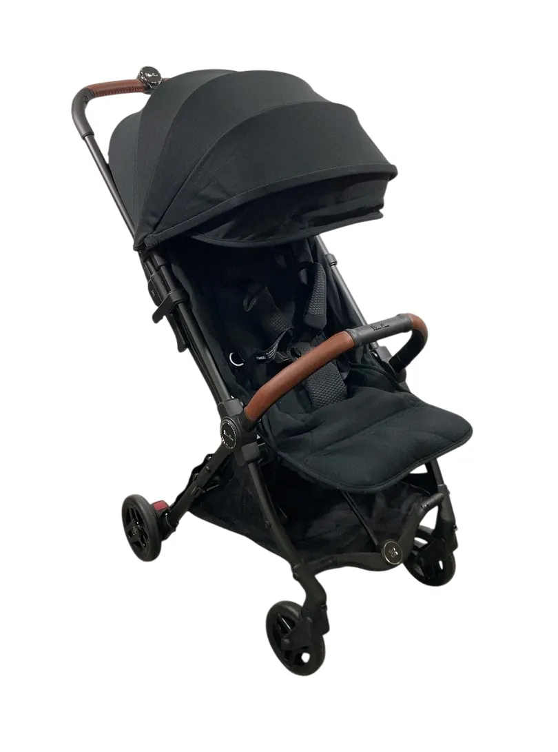 Silver Cross Jet 5 Super Compact Stroller, 2024, Black