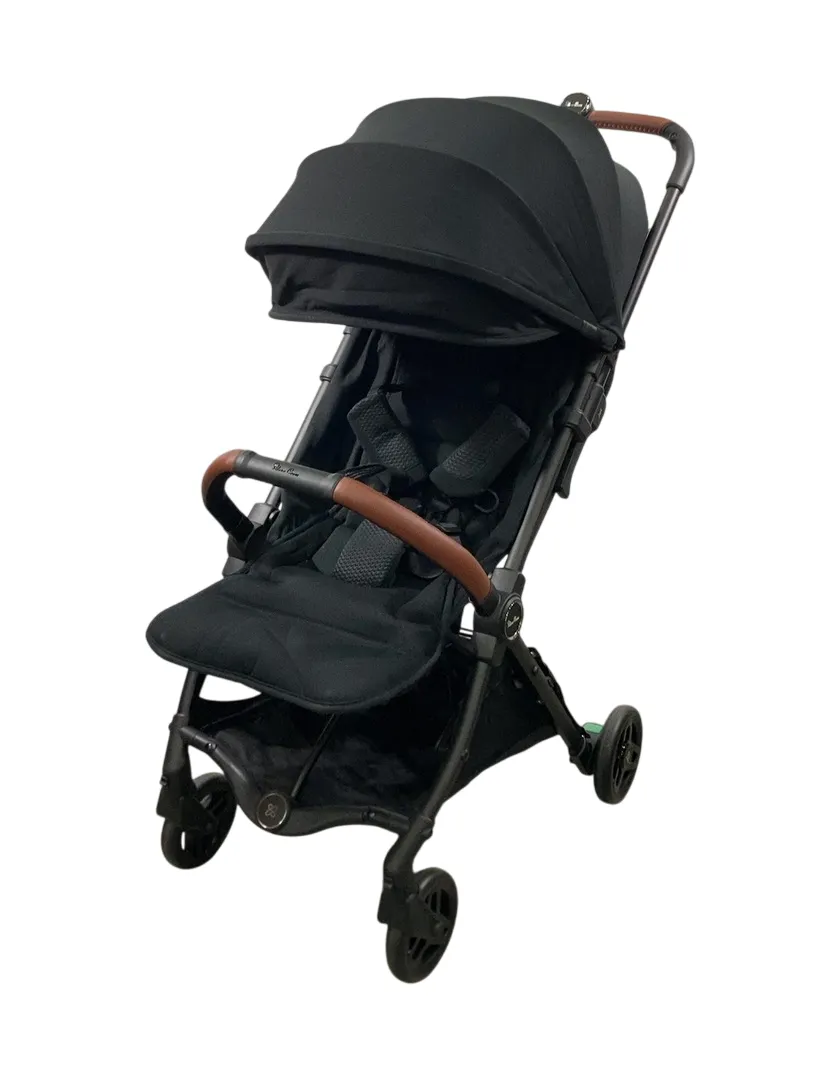 Silver Cross Jet 5 Super Compact Stroller, 2024, Black