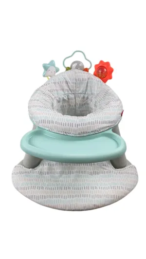 Skip Hop 2-in-1 Sit-up Activity Baby Chair, Silver Lining Cloud