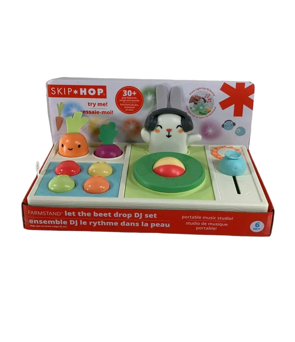 Skip Hop Farmstand Let The Beet Drop DJ Set Baby Musical Toy