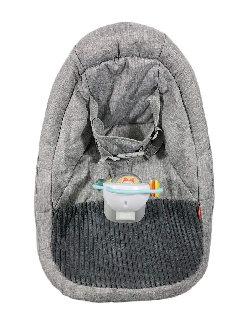 Skip Hop Silver Lining Cloud Upright Floor Seat, Grey