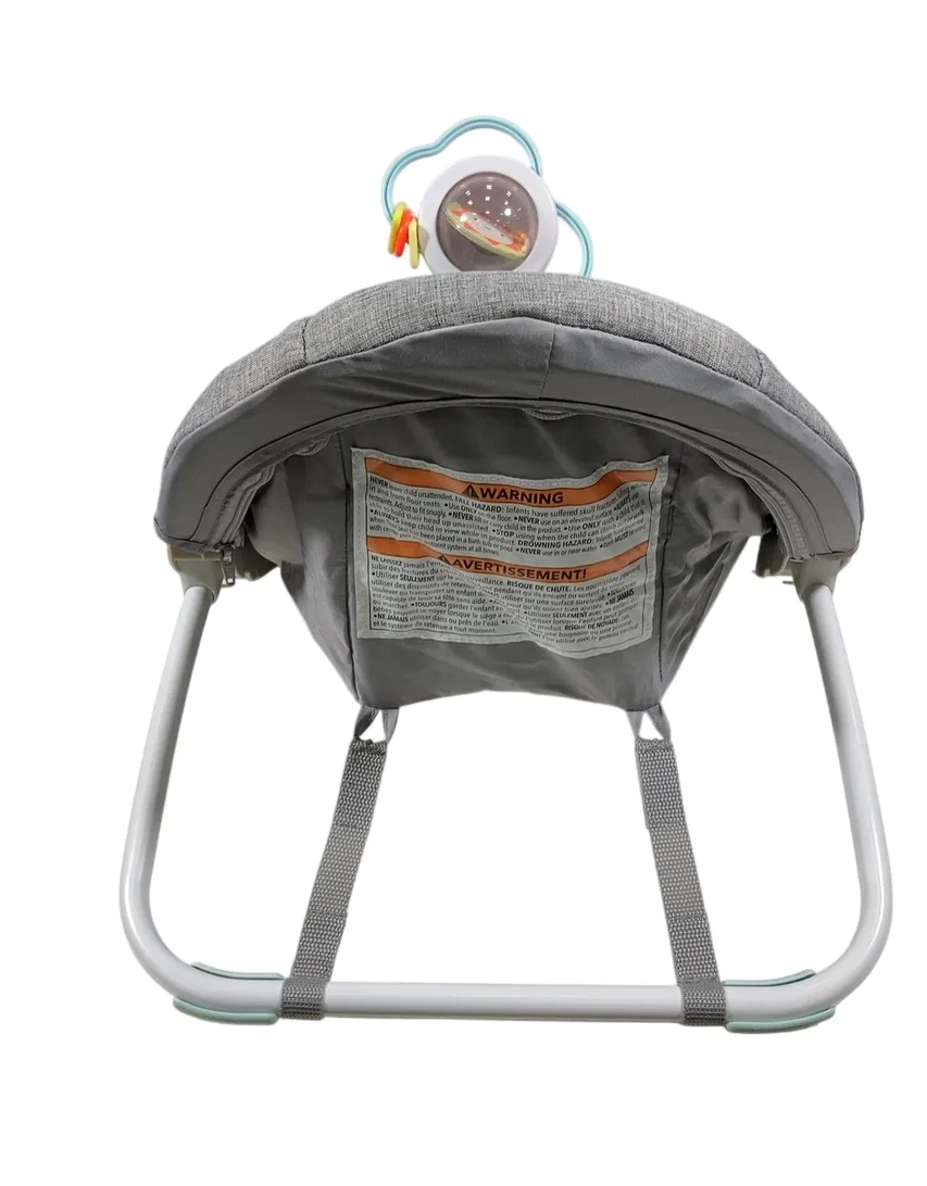 Skip Hop Silver Lining Cloud Upright Floor Seat, Grey