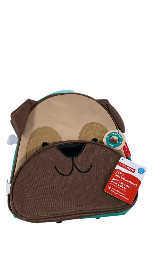 Skip Hop Zoo Little Kid Backpack, Pug