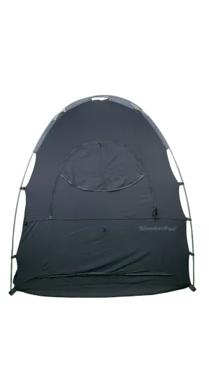 SlumberPod 3.0 Sleep Canopy, Black with Gray Accents