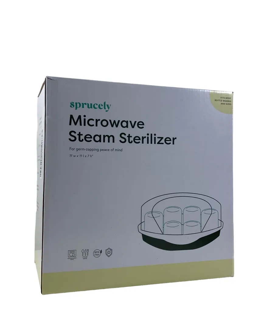 Sprucely Microwave Steam Sterilizer