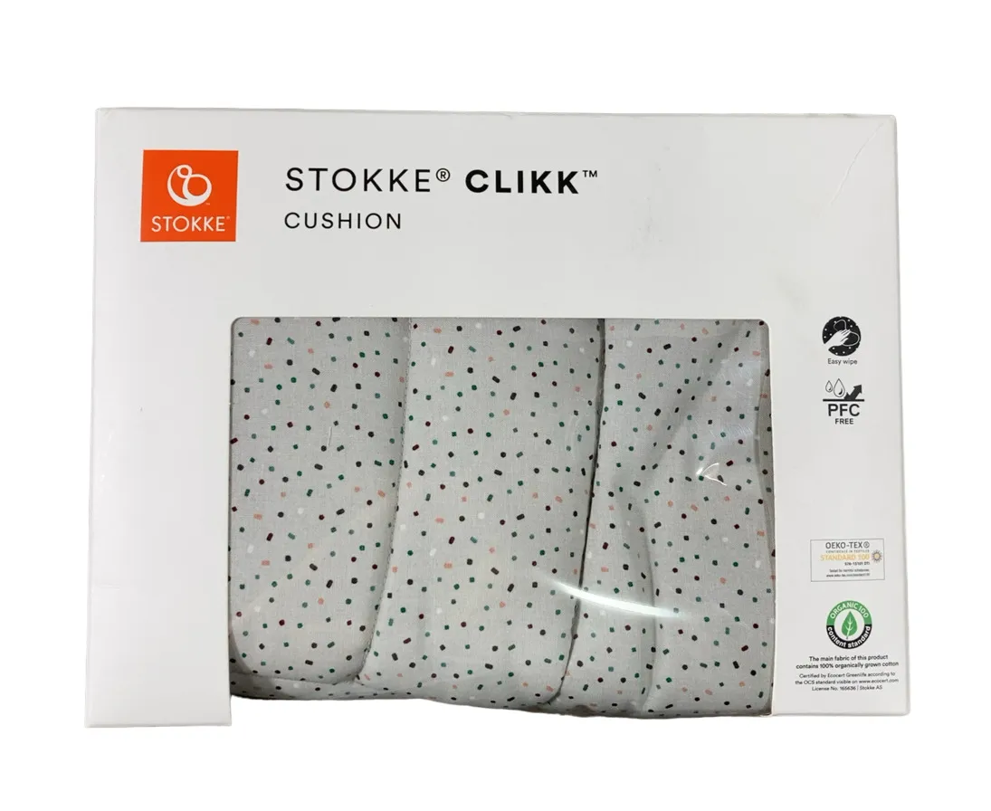 Stokke Clikk Cushion, Grey Sprinkles