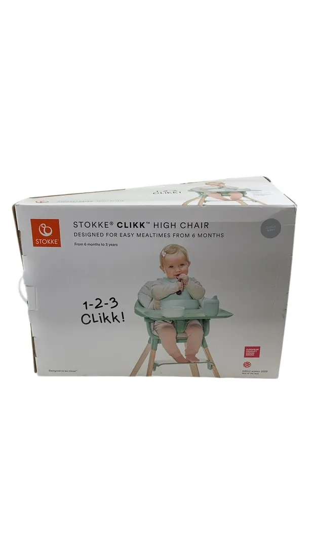 Stokke Clikk High Chair, Cloud Grey