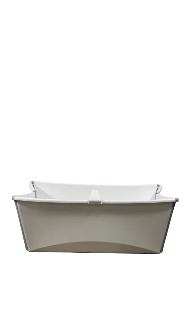 Stokke Flexi Bath Foldable Baby Bathtub, Regular, White