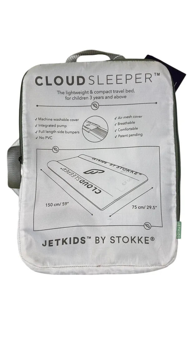 Stokke JetKids CloudSleeper Inflatable Kids’ Bed, White