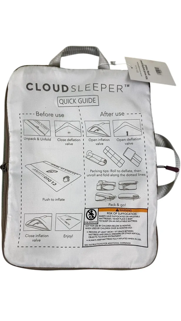 Stokke JetKids CloudSleeper Inflatable Kids’ Bed, White