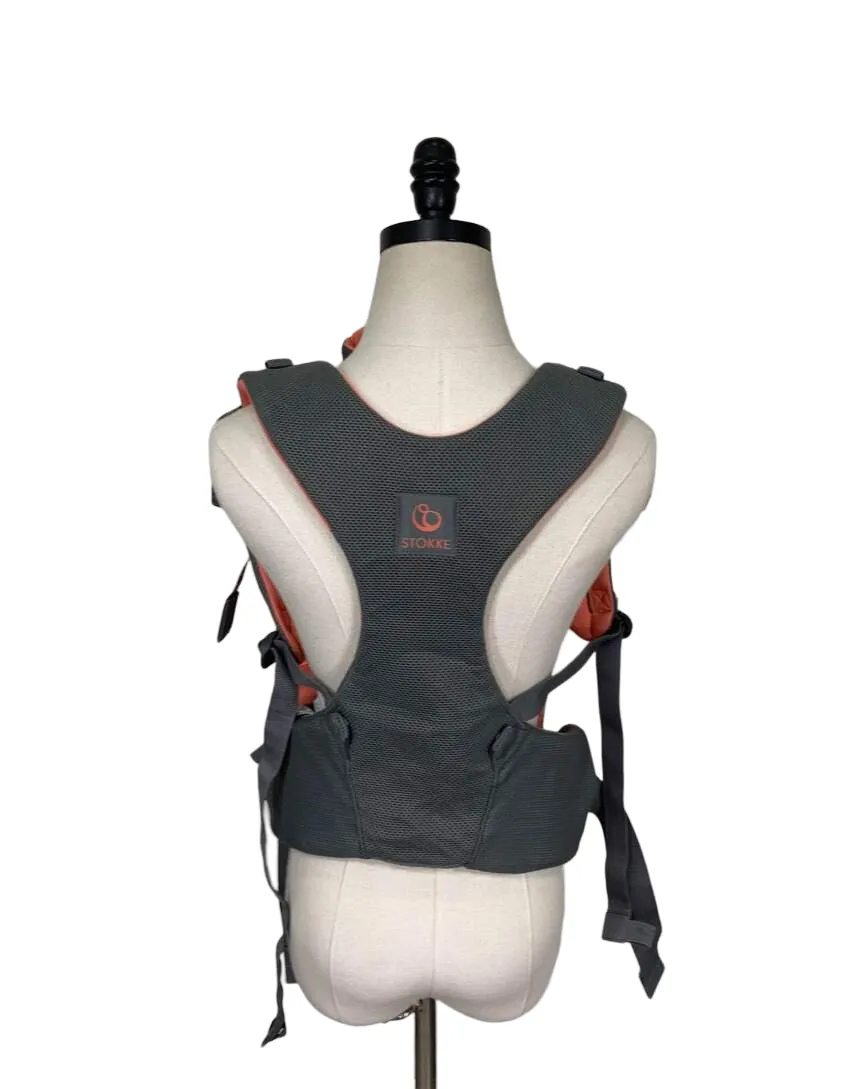 Stokke MyCarrier Front-Only Infant Carrier, Coral Mesh