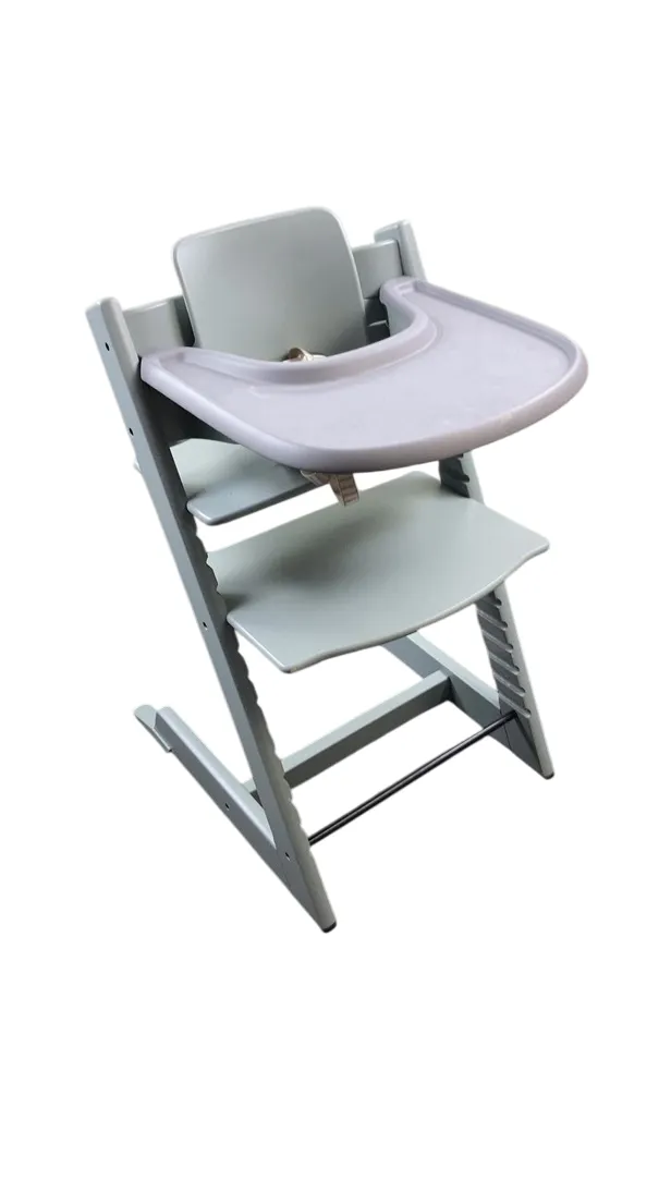 Stokke Tripp Trapp Complete High Chair, Glacier Green, Icon Grey