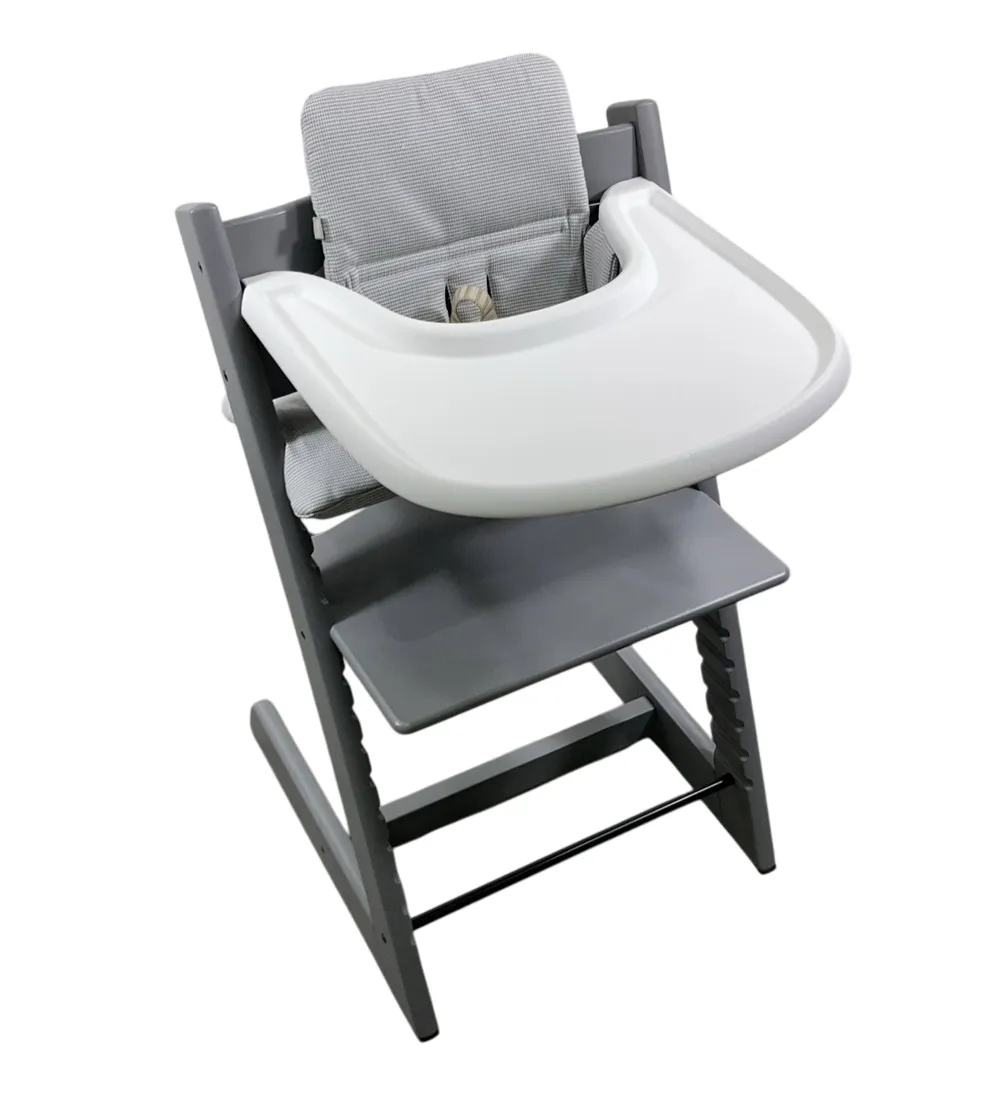 Stokke Tripp Trapp Complete High Chair, Storm Grey, Nordic Grey, 1