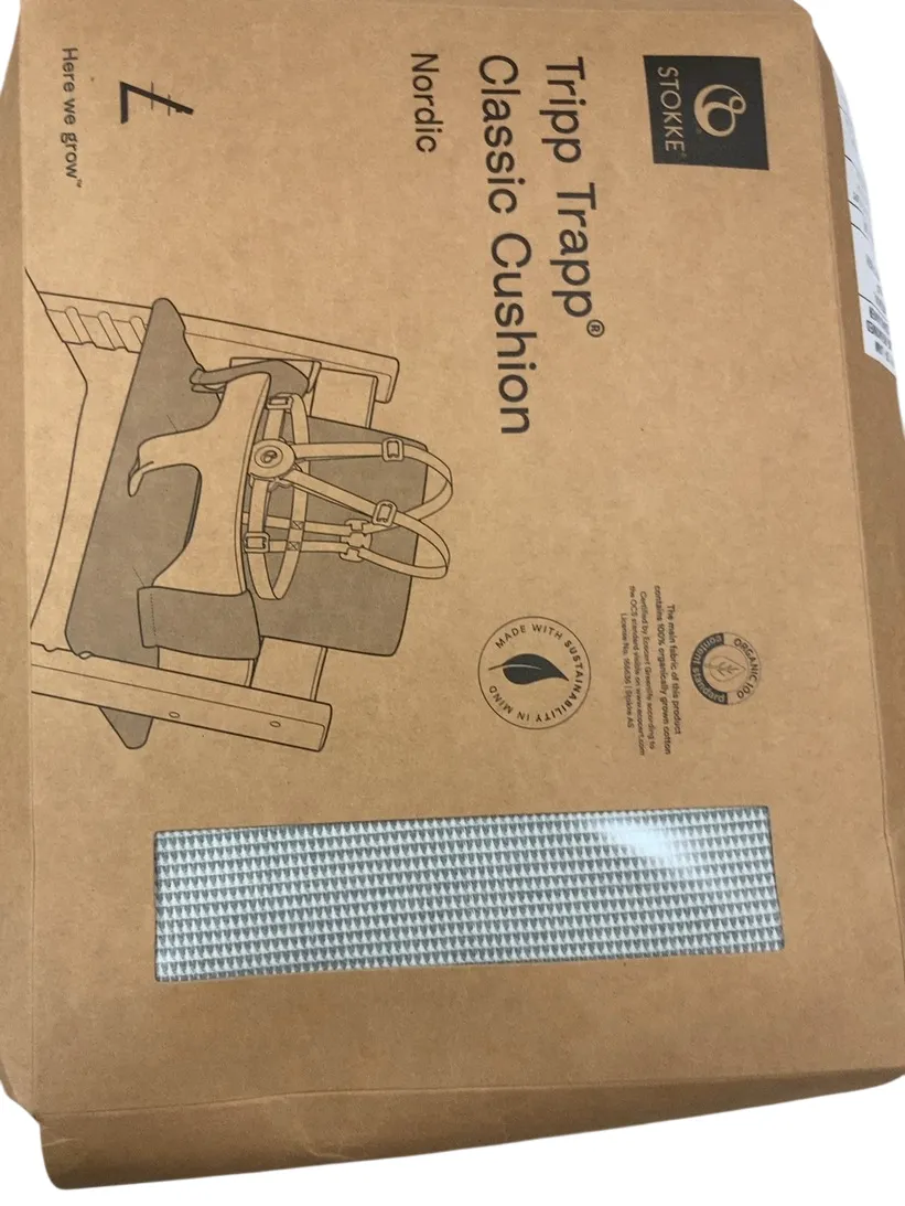 Stokke Tripp Trapp High Chair Complete²   Newborn Set, Nordic Grey, Whitewash