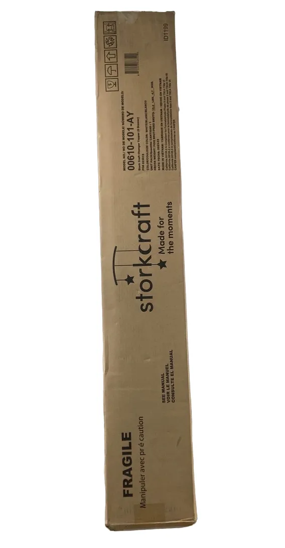 Stork Craft Changer Topper, White
