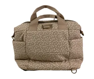 StorkSak Organic Tote Diaper Bag, Seashell
