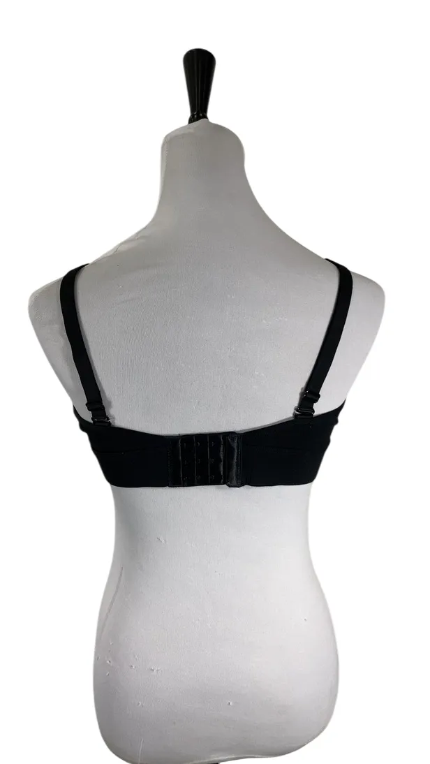 Storq Comfort Zone Nursing Bra, Black, 3 (Medium)