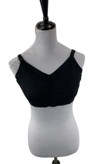 Storq Comfort Zone Nursing Bra, Black, 3 (Medium)