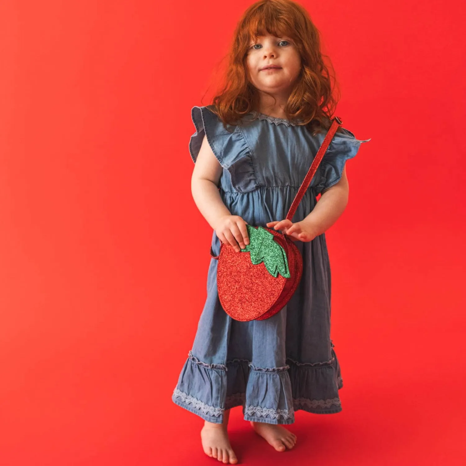 That's Mine Strawberry Red Juliet Shoulder Bag