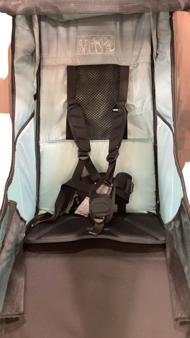 Thule Chariot Cross Bike Trailer Stroller 1 Seat, 2021, Alaska Blue