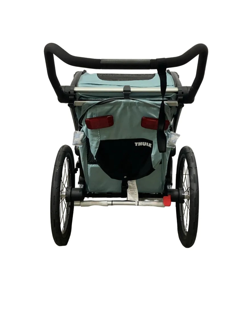 Thule Chariot Cross Bike Trailer Stroller 1 Seat, 2021, Alaska Blue