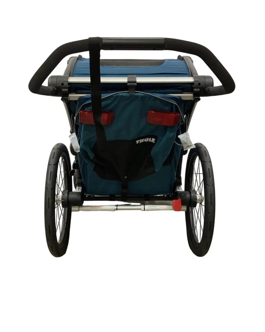 Thule Chariot Cross Bike Trailer Stroller 1 Seat, 2021, Majolica Blue