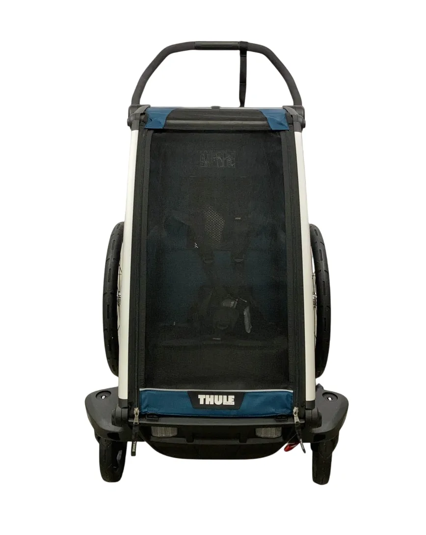 Thule Chariot Cross Bike Trailer Stroller 1 Seat, 2021, Majolica Blue