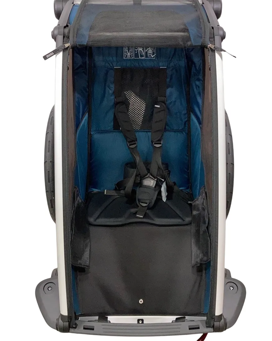 Thule Chariot Cross Bike Trailer Stroller 1 Seat, 2021, Majolica Blue