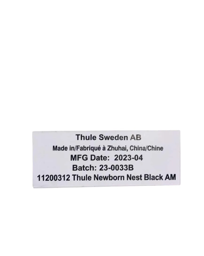 Thule Newborn Nest, Black