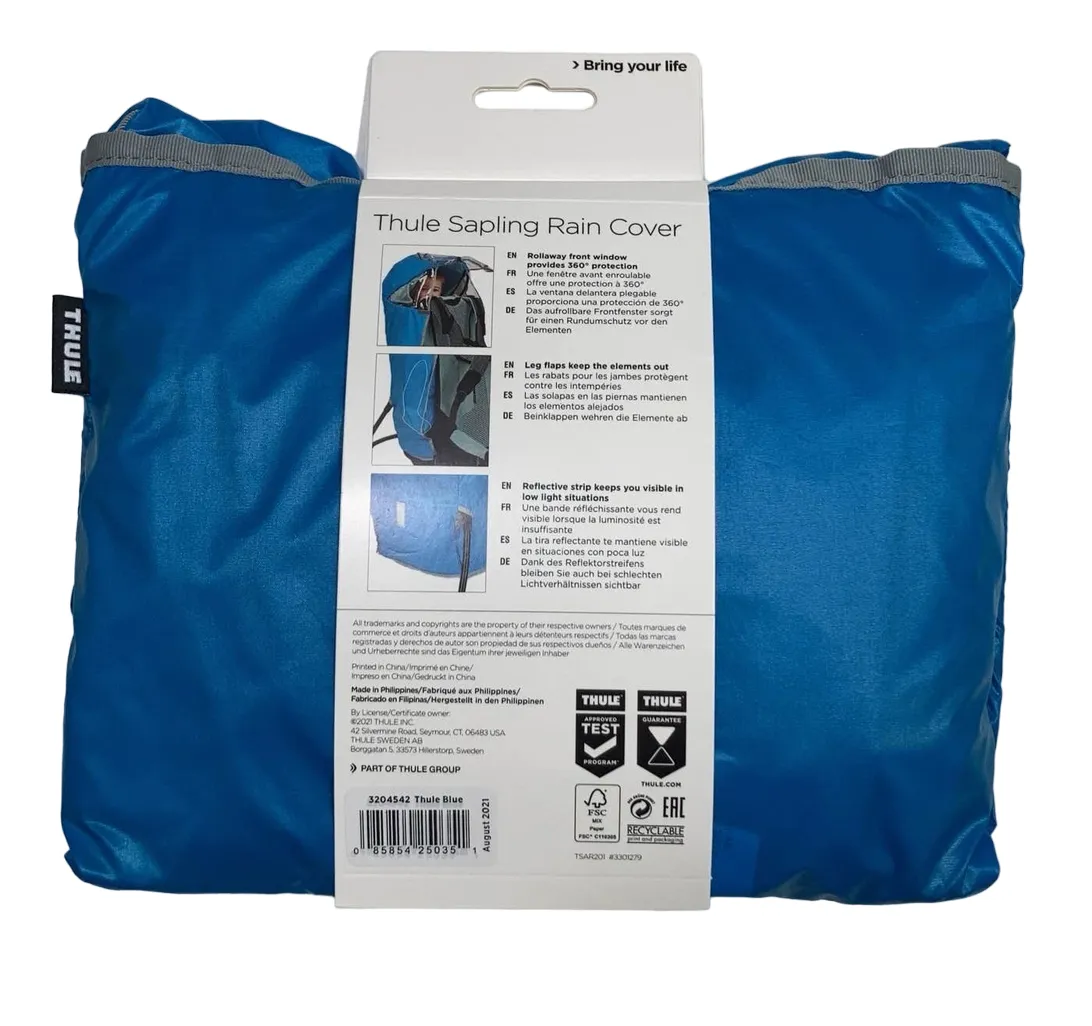 Thule Sapling Rain Cover, Thule Blue