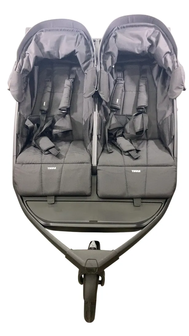 Thule Urban Glide 3 Double Stroller, Black, 2025