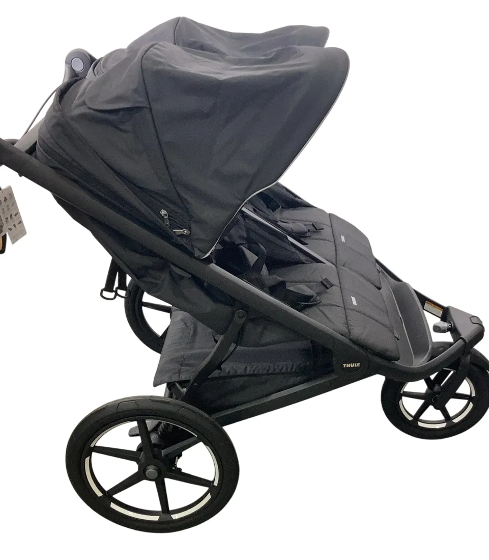 Thule Urban Glide 3 Double Stroller, Black, 2025