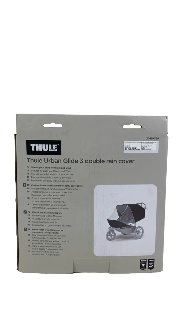 Thule Urban Glide 3 Rain Cover, Double