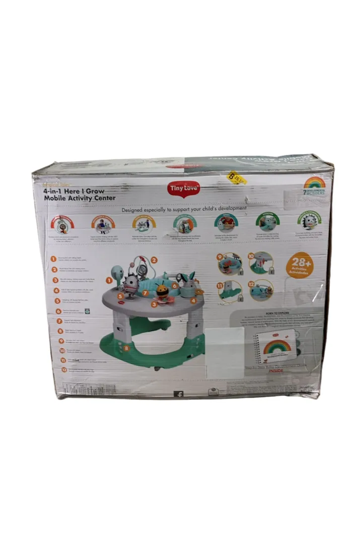 Tiny Love Here I Grow 4-in-1 Baby Walker And Activity Center, Magical Tales