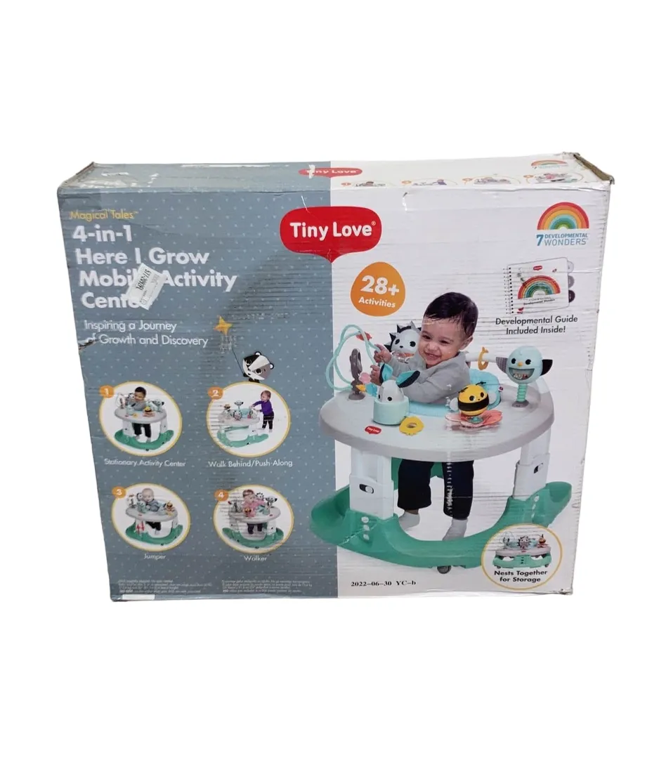 Tiny Love Here I Grow 4-in-1 Baby Walker And Activity Center, Magical Tales