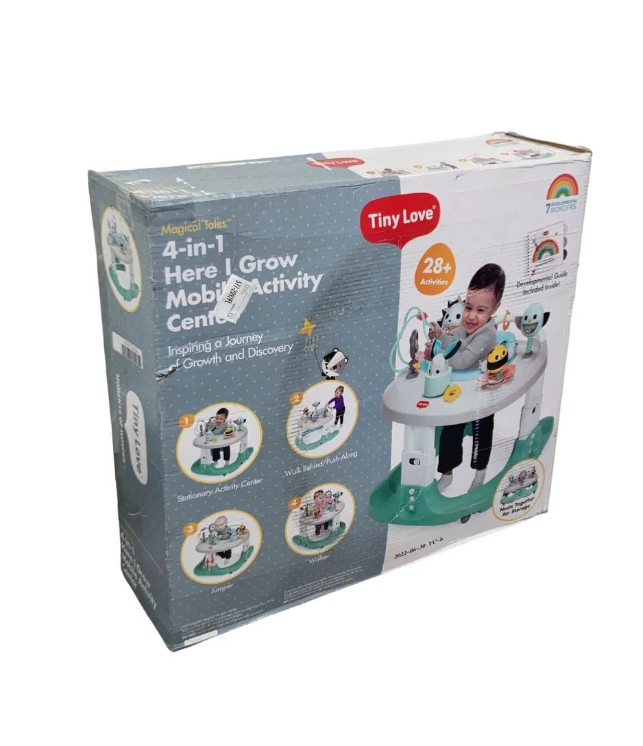 Tiny Love Here I Grow 4-in-1 Baby Walker And Activity Center, Magical Tales