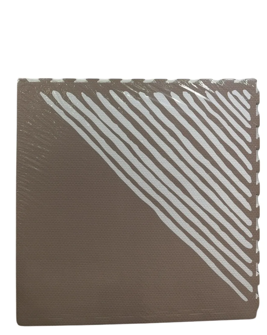 Toddlekind Prettier Puzzle Playmat Standard, Sandy Lines, Tan
