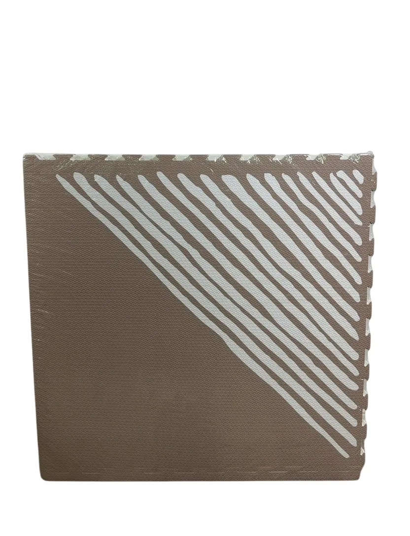 Toddlekind Prettier Puzzle Playmat Standard, Sandy Lines, Tan