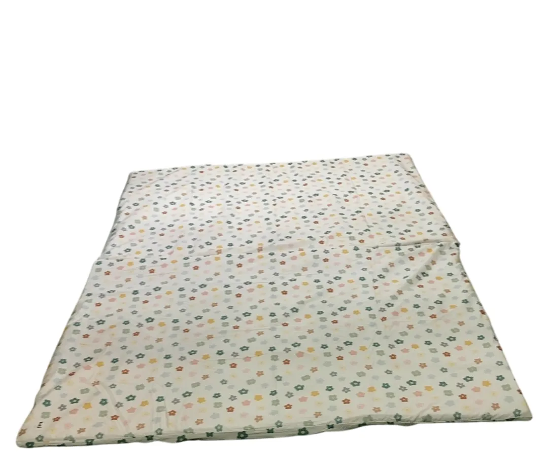 Toki Kids Epic Padded Play Mat 60" x 84", Playful Posies