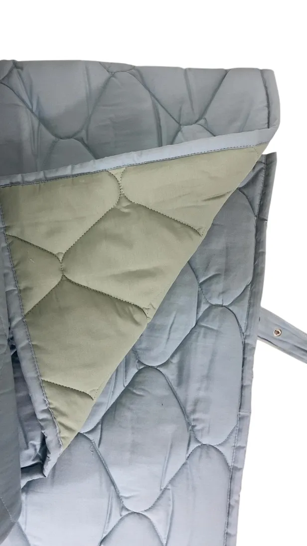 Toki Kids Picnic Blanket, Sage   Breeze, 60"x 84"