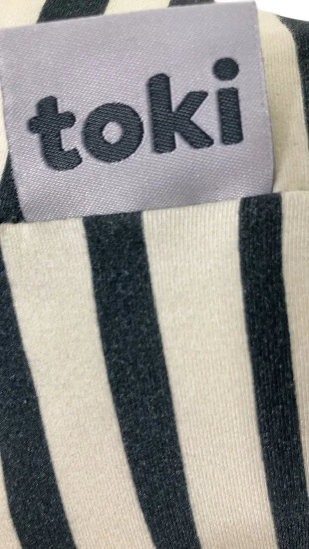 Toki Kids Square Bean Bag, Bold Stripe