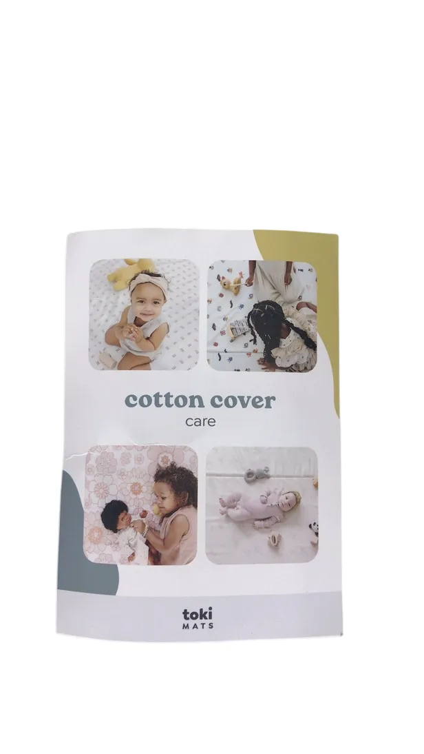 Toki Kids Standard Mat Cover 40" x 40", Blooms