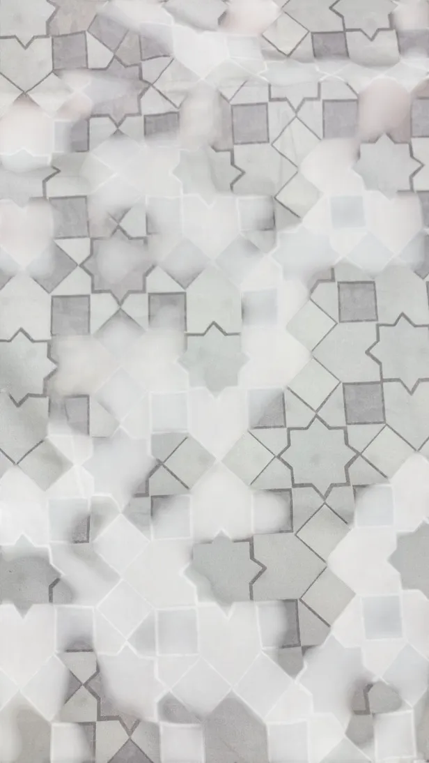 Toki Kids Standard Padded Play Mat 40" x 40", Grey Mosaic