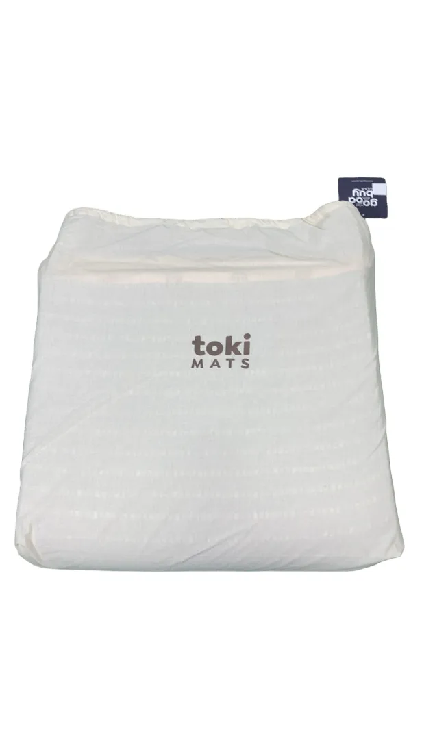 Toki Kids Standard Padded Play Mat 40" x 40", Rainbow peach