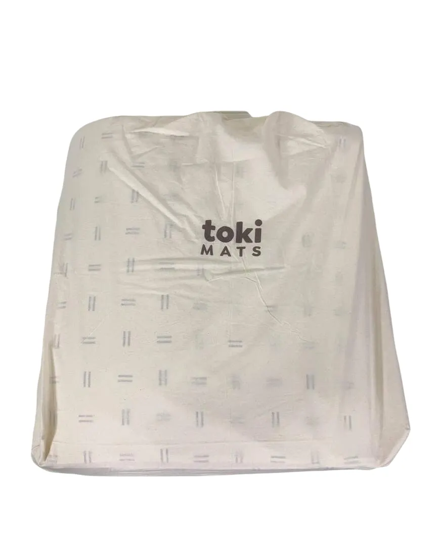 Toki Kids Vegan Leather Mat Standard, Mudcloth