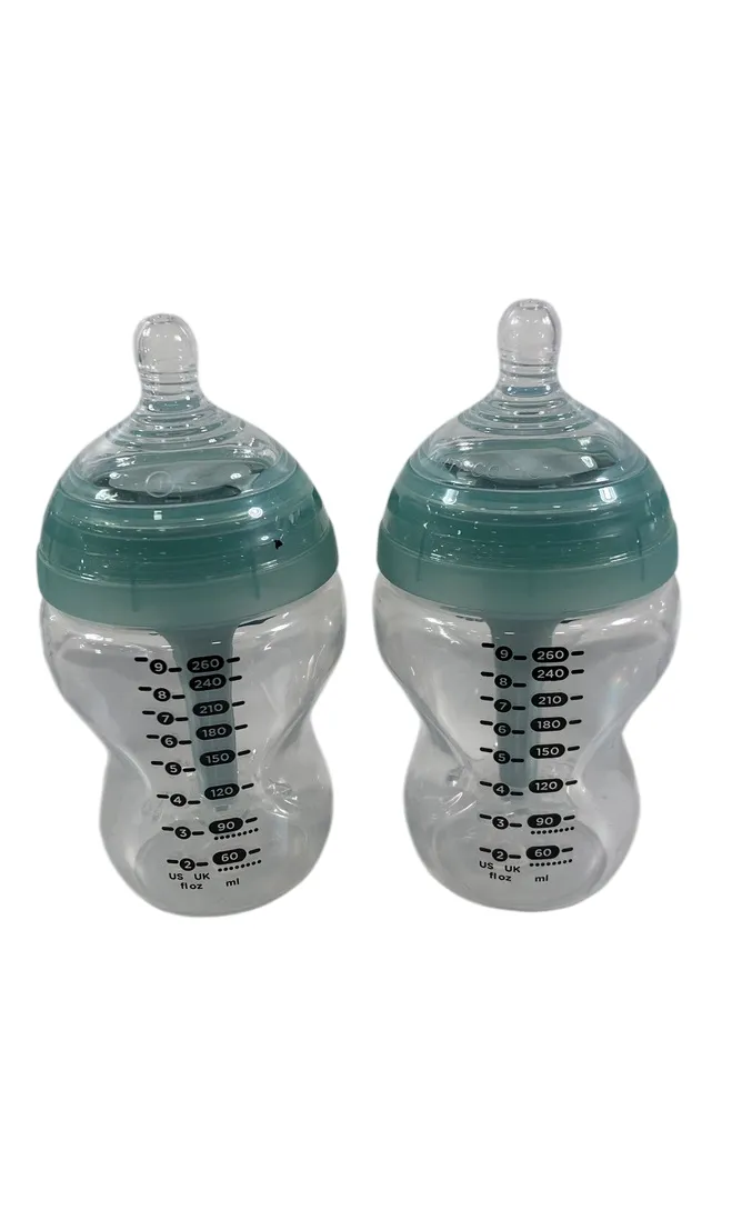 Tommee Tippee Advanced Anti-Colic Baby Bottles, 9 Ounce,  4 Count, Green