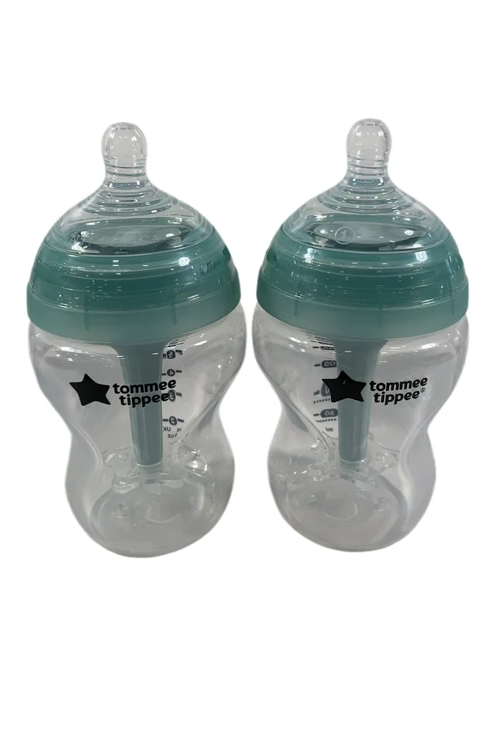 Tommee Tippee Advanced Anti-Colic Baby Bottles, 9 Ounce,  4 Count, Green