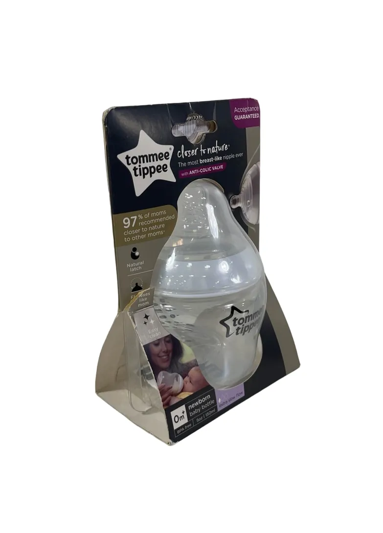 Tommee Tippee Closer To Nature Baby Bottle, 5oz, 1 pack