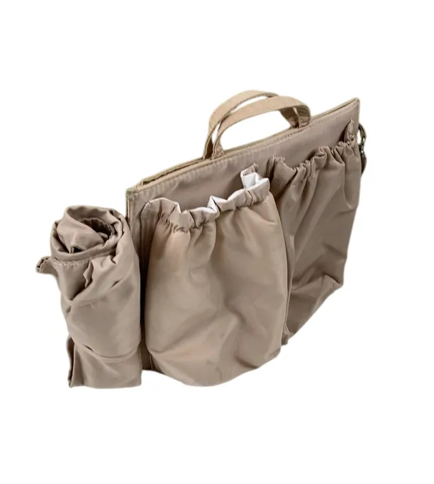 ToteSavvy Mini Bag Organizer, Beige